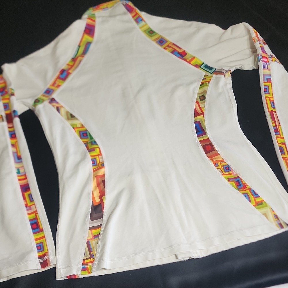 Women's Multicolor Trim Jacket - Picture 4 of 8